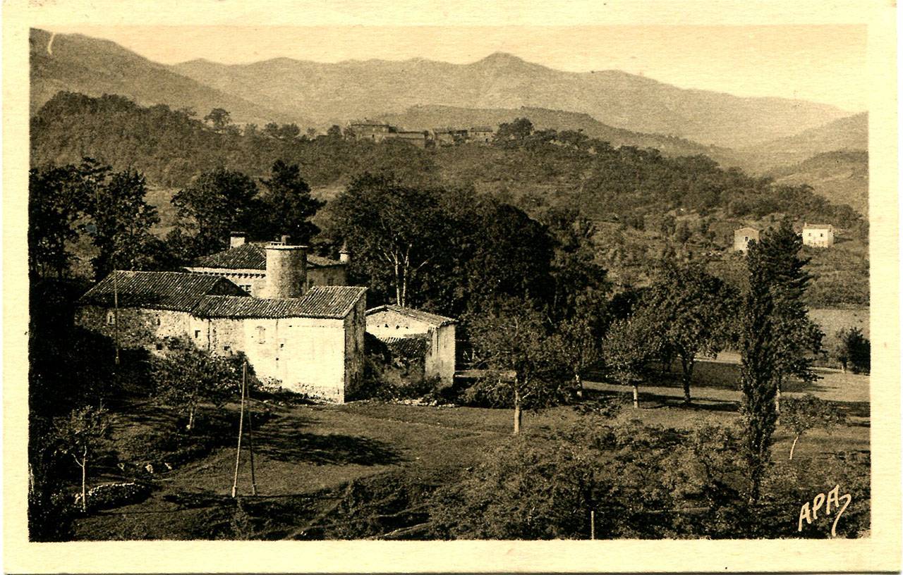 Château de Montséveny, avant 1951