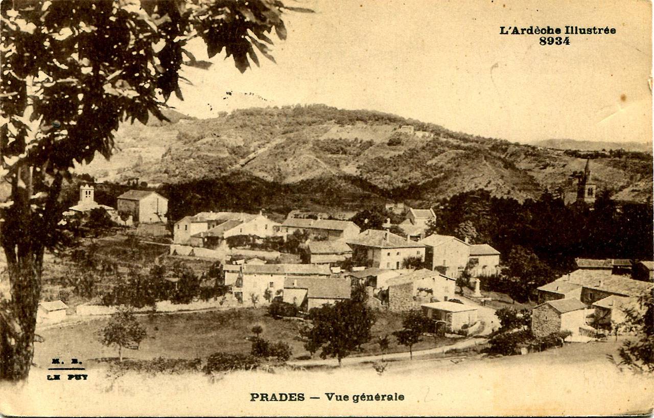 Vue depuis le hameau de Salibage, entre 1920 et 1934